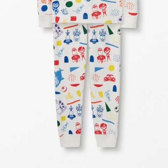 Hanna Andersson Organic Pixar Print Pajama Set 2T - Picture 4 of 4